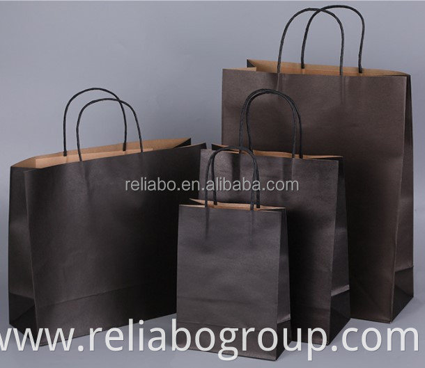 Full color Recyclable Kraft Paper Bags For Packaging